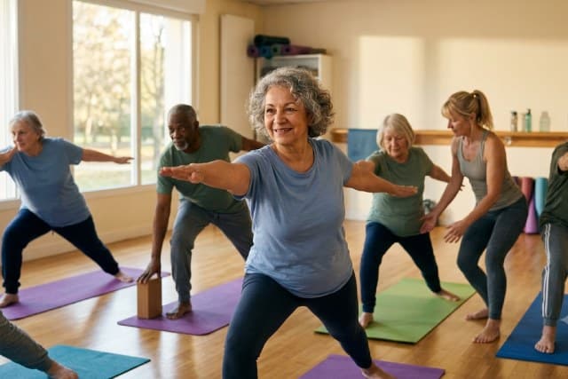 yoga seniors