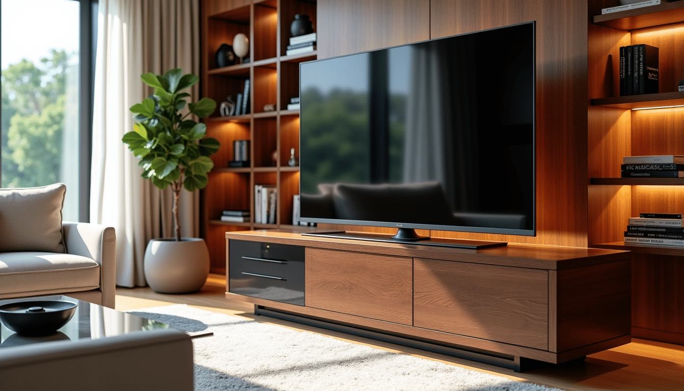 Comment choisir le meuble TV idéal pour sublimer la décoration de votre salon